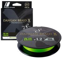 Шнур Major Craft Dangan Braid X 150m X8 Green PE#0.8 16lb 