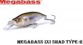 Megabass IxI Shad Type-R