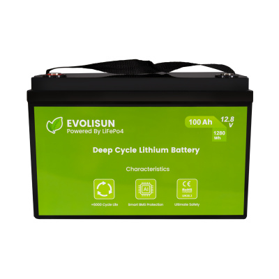 Аккумулятор EVOLISUN LiFePO4 12.8 V, 100 Ah (100A)