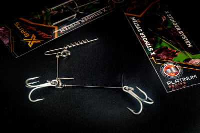 Оснастка Xbaits X Stinger Platinum 130 mm крючок 3/0
