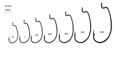 Крючок офсетный Ryugi Infini #4/0 (5шт)