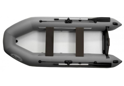 Моторно-гребная лодка Flinc FT290LA AirDeck (серый) модель 2025 г
