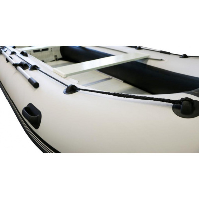 Лодка Polar Bird 320М New Merlin Стеклокомпозит (черно-белый)