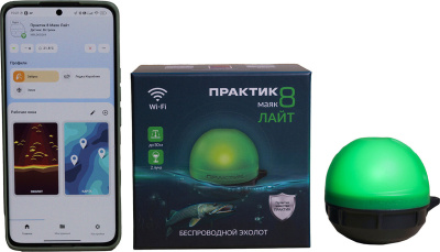 Беспроводной эхолот Практик 8 Маяк Лайт