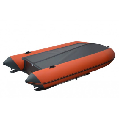 Моторно-гребная лодка Flinc FT340К (графитово - оранжевый) модель 2025 г