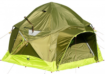 Всесезонная Универсальная палатка Лотос КубоЗонт 6-У Классик (520х450/225 см)