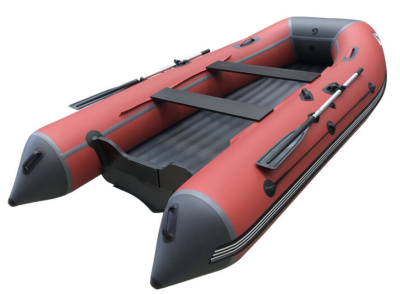 Лодка ПВХ ORCA 305НД (красно - серый)