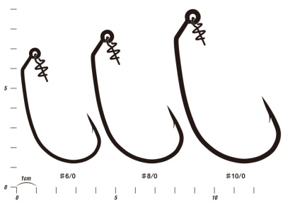 Офсетный крючок Decoy Worm 30 M Makisasu Hook Magnum #8/0 3шт.
