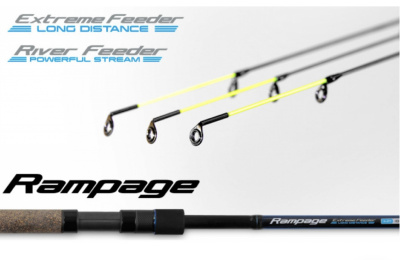 Удилище фидерное Zemex Rampage River Feeder 12.4ft 3.75m 110gr