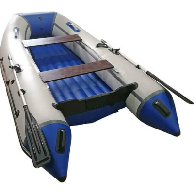 Лодка ПВХ ORCA 305НД (серо - синий)
