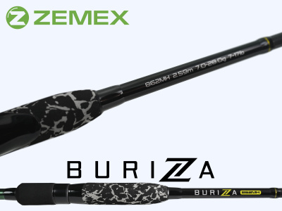 Спиннинг Zemex Buriza 822M 2.49m 6-23gr
