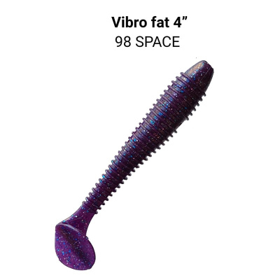 Силиконовая приманка Crazy Fish Vibro Fat 4" 14-100-98-6