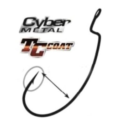 Крючок офсетный Ryugi Infini #1/0 (8шт)