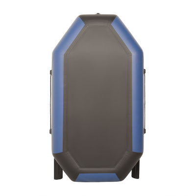 Лодка гребная под мотор Sharks S270 Люкс синий/чёрный (пол-книжка)