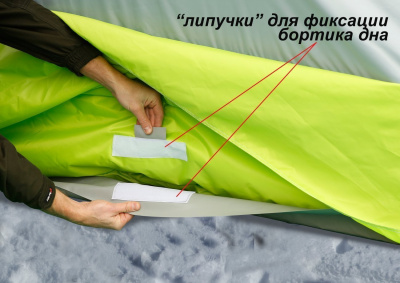 Зимняя палатка Лотос КубоЗонт 4 Компакт Термо (260х260/215 см)