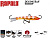 Балансир Rapala Jigging Rap WH3 GZFR 3 cm 6 gr