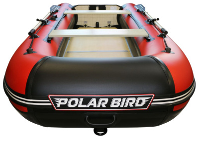 Лодка Polar Bird 340М (Лайт) Стеклокомпозит (Чёрно-серый)