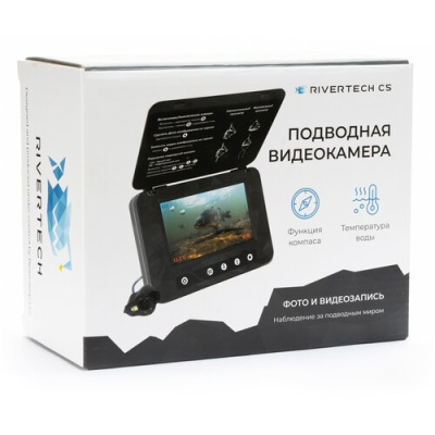 Подводная видеокамера для рыбалки Rivertech С5 ( МУРЕНА ) с функцией компаса и записи