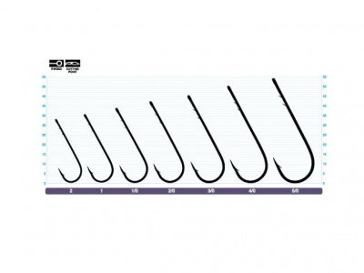 Крючок Owner Straight Worm №1/0 6шт.