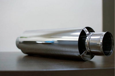 Сегмент дымохода Берег изолированный для походных печей 100мм