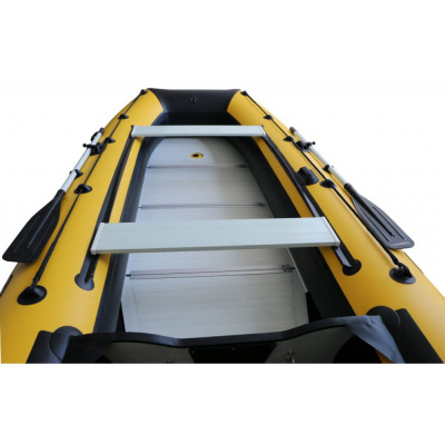 Лодка Polar Bird 340М New Merlin Стеклокомпозит (чёрно-желтый)