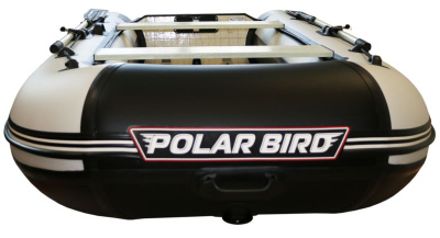 Лодка Polar Bird 320М (Лайт) Стеклокомпозит (Чёрно-белый)