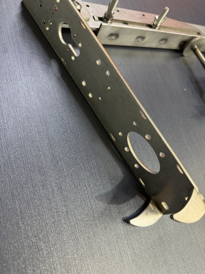 Струбцина (Kemping.by) для крепления датчика эхолота быстросъемная из нержавеющей стали 