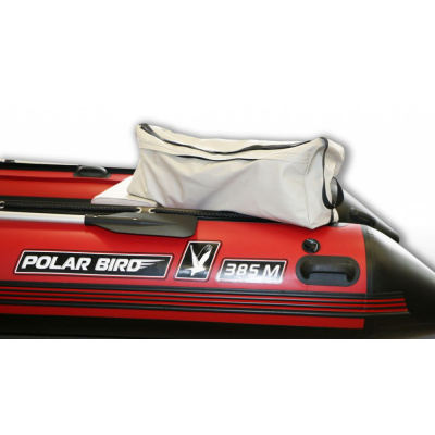 Мягкая накладка на банку с сумкой для лодок Polar Bird (черный)