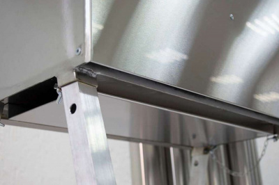 Печь Берег для палатки  "Экономка" Малая New (съемные экраны - труба 65мм)