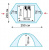 Палатка Универсальная Tramp Scout 2 (V2)