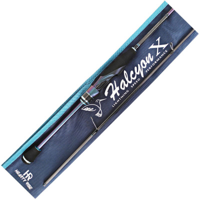Спиннинг Hearty Rise Halcyon X HALX-822LL 2.49m 2-14gr