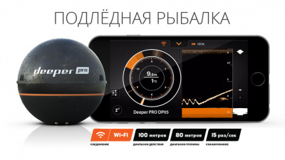 Беспроводной эхолот Deeper Smart Sonar PRO