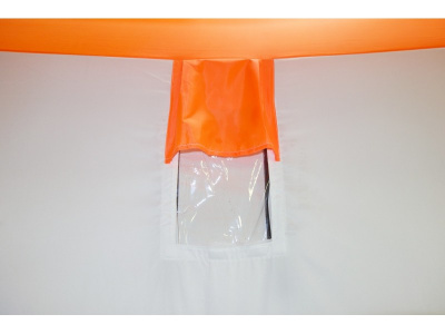 Зимняя палатка Призма Премиум (2-сл) 215*215 (бело-синий)