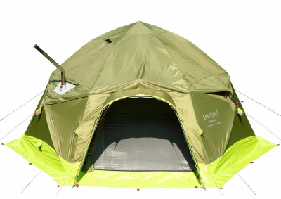 Всесезонная Универсальная палатка Лотос КубоЗонт 6-У Классик (520х450/225 см)