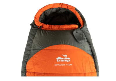 Спальный мешок кокон Tramp Oimyakon T-Loft Compact (правый) 200*80*50 см (-30°C)