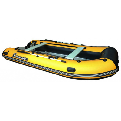 Лодка Polar Bird 360М Merlin (чёрно-желтый) стеклокомпозит