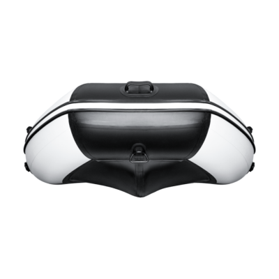 Лодка ПВХ Ривьера Максима 3600 СК "Комби" светло-серый/черный