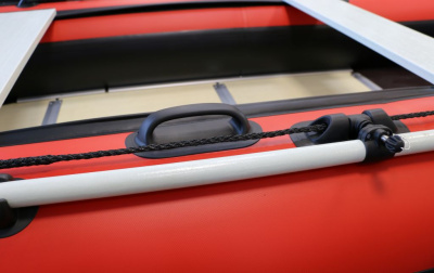 Лодка Polar Bird 320М (Лайт) Стеклокомпозит (Чёрно-красный)