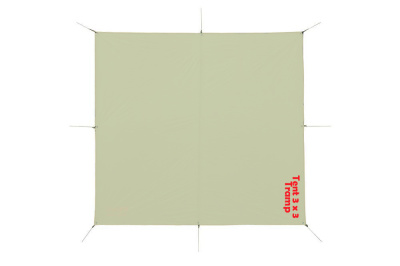 Тент TRAMP 3x3 м Полиэстер, Sand UV 50