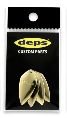 Набор лепестков Deps Kro SpinTail (4 шт) золото