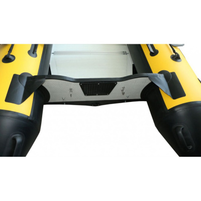 Лодка Polar Bird 385М New Merlin Стеклокомпозит (чёрно-желтый)