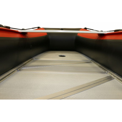 Лодка Polar Bird 360М Merlin (чёрно-красный) стеклокомпозит