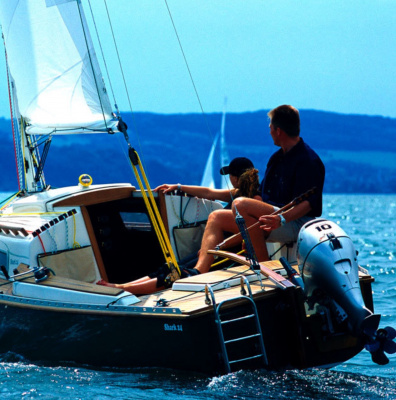 Мотор лодочный подвесной HONDA BF10DK2-SH-U