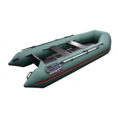 Лодка ПВХ Хантер 320 ЛК (серый)