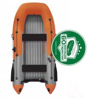 Надувная лодка Boatsman BT380А (графитово-оранжевый)