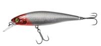 Воблер Jackall Squad Minnow 80SP Silver Red Head