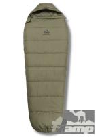 Спальный мешок кокон Tramp Zephir Lite T-Loft Regular Olive (левый) 220*80*55 см (-15°C)
