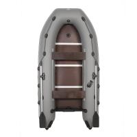 Лодка моторная килевая Пилот М-320 ЖС (серый)
