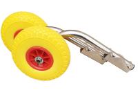 Транцевые колеса М быстросъемные , полиуретан (нержавейка)