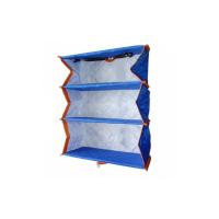 Полочка Пингвин в зимнюю палатку с бортиками (синий)